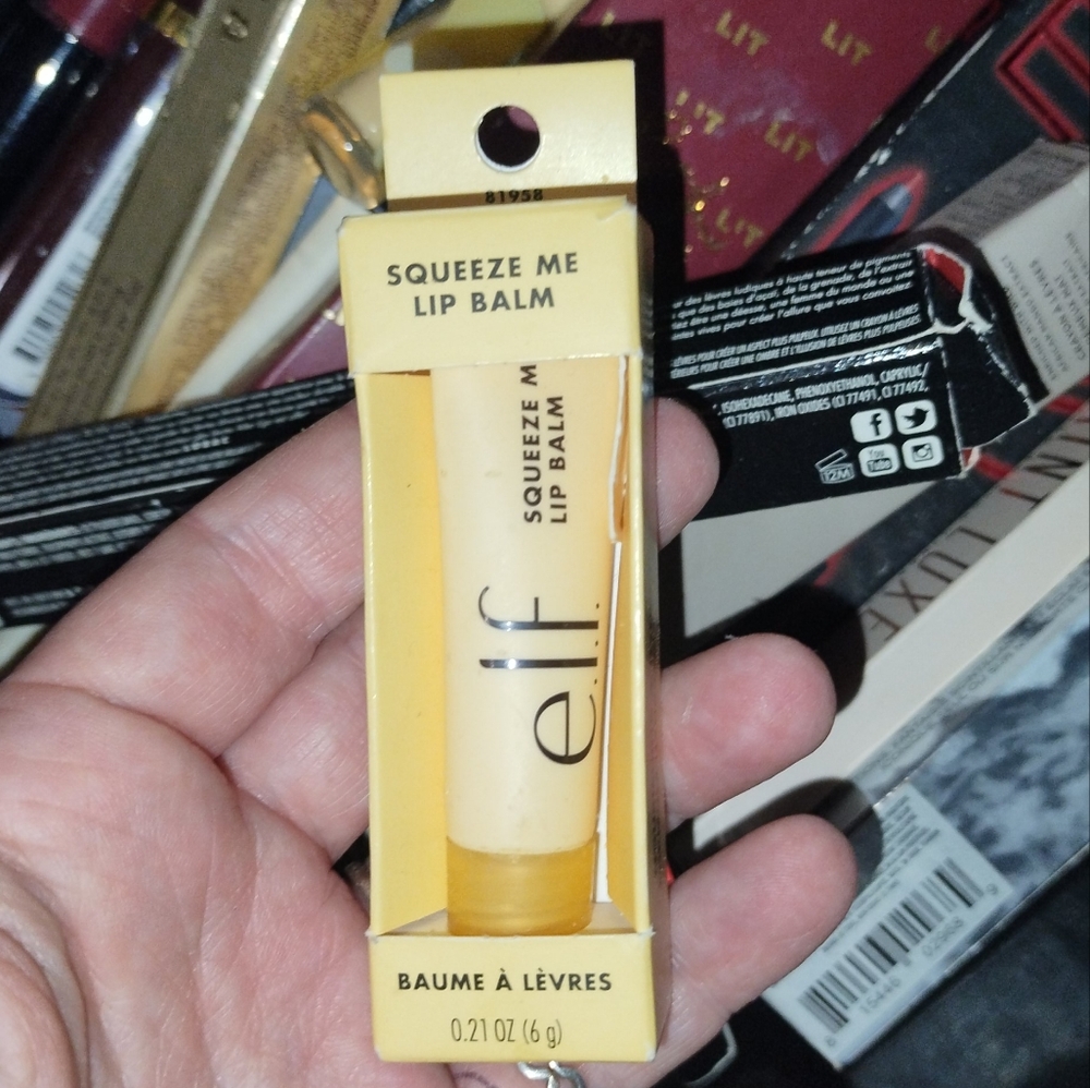 Elf New Squeeze Me Lip Balm NIB